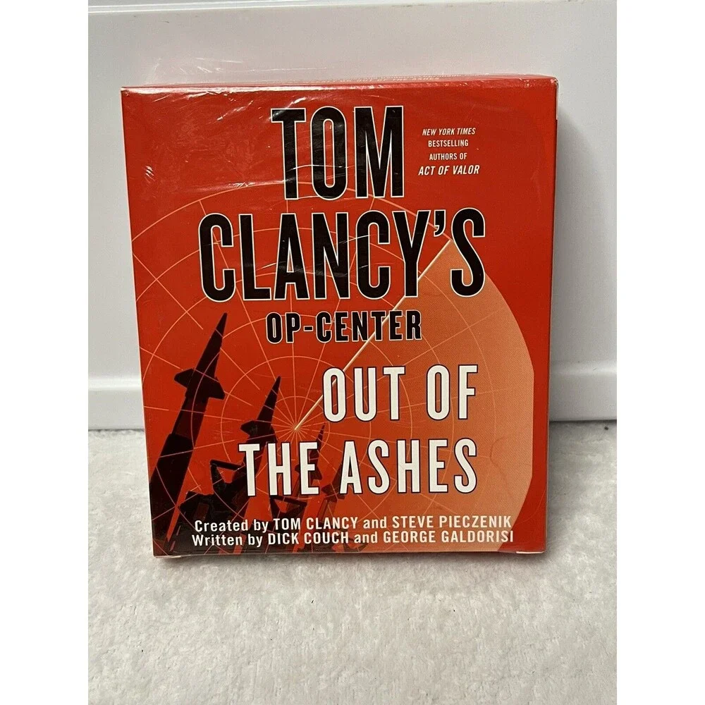 Tom Clancy's Op-Center: Out of the Ashes (Audiobook CD) NEW